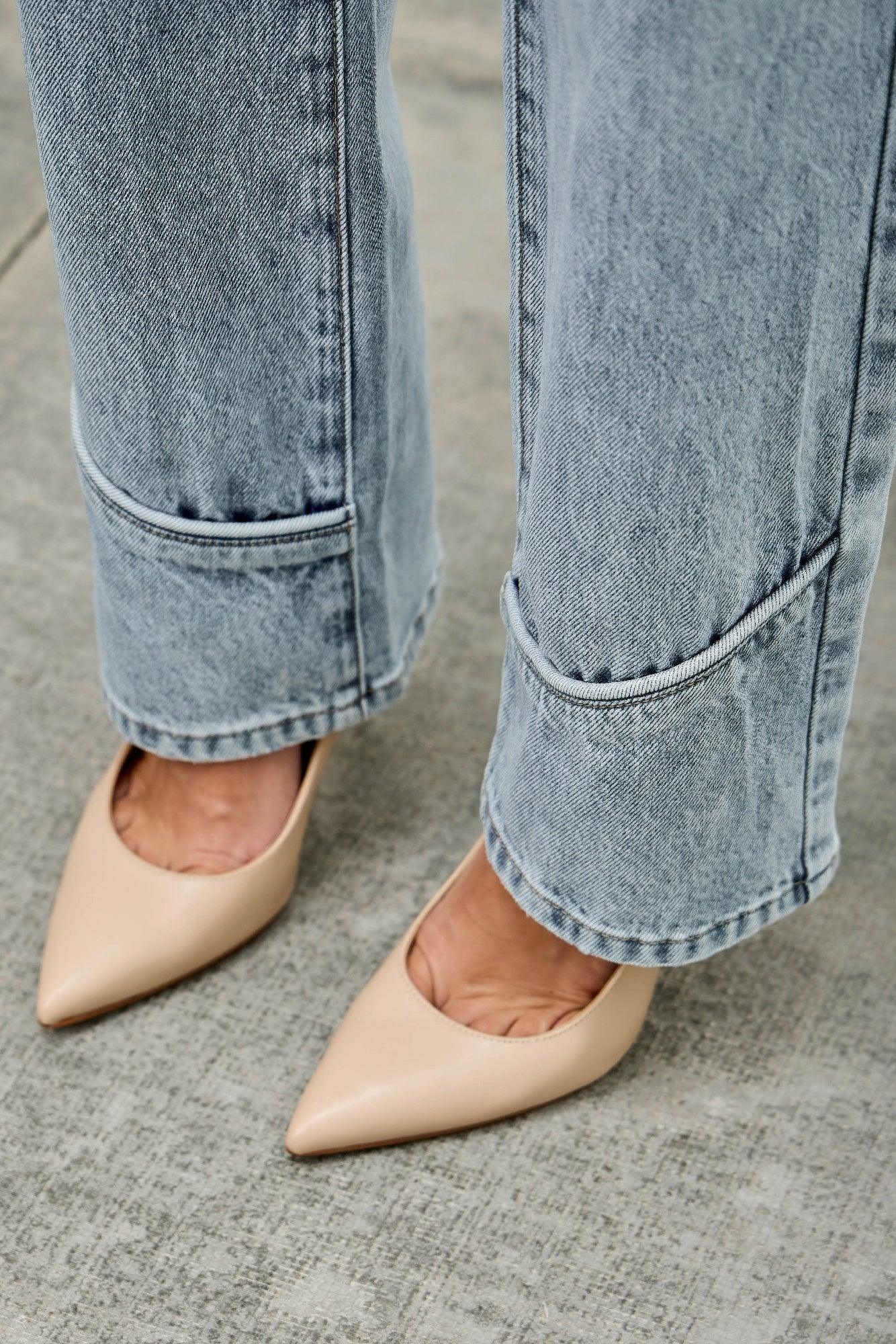 Mid Rise Straight With Piping | Mixtshop LLC