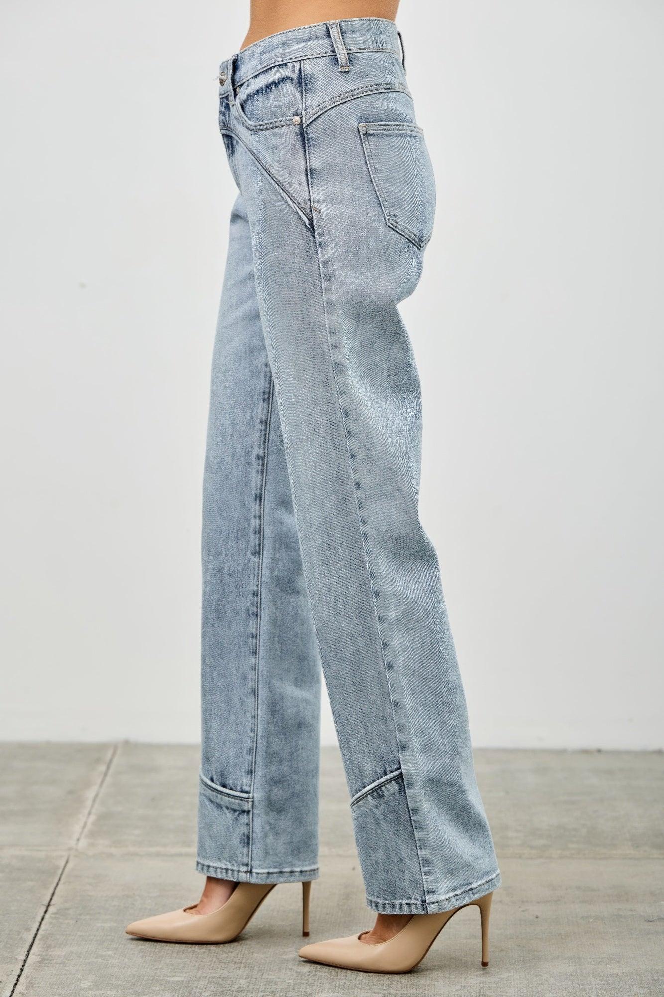 Mid Rise Straight With Piping | Mixtshop LLC