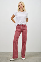 High Rise Slim Wide Straight | Mixtshop LLC