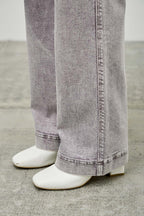 High Rise Slim Wide Straight | Mixtshop LLC