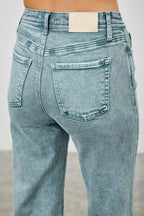 High Rise Slim Wide Straight | Mixtshop LLC