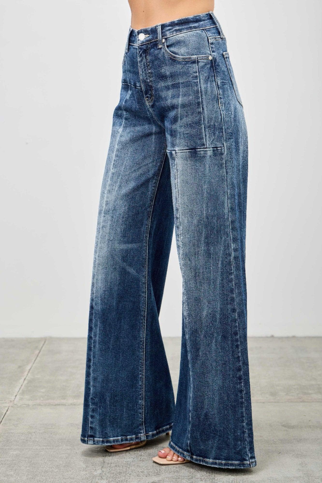 Mid Rise Wid Leg | Mixtshop LLC