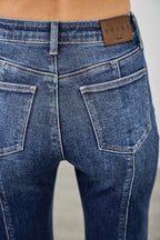 High Rise Boot Cut With Seam Detail | Mixtshop LLC