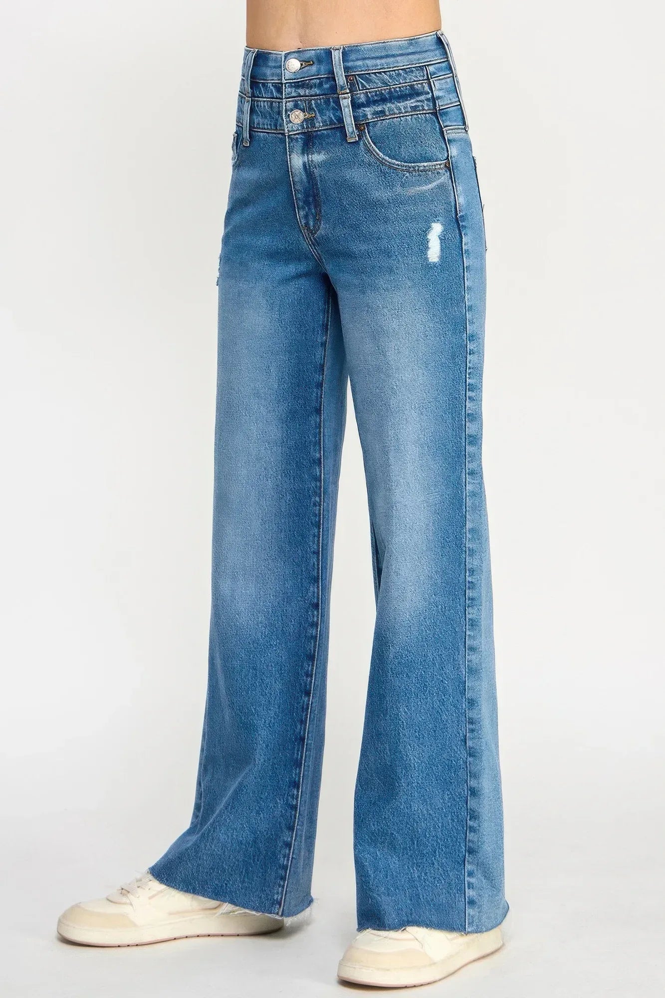 High Rise Double Waist Wide Leg Secondary image