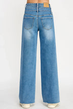 High Rise Double Waist Wide Leg | Mixtshop LLC