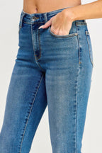 Tummy Control Mid Rise Skinny Bootcut | Mixtshop LLC