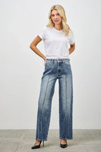 Mid Rise Straight With Pintuck | Mixtshop LLC