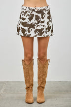 Low Waist Mini Skort | Mixtshop LLC