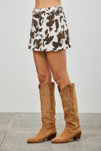 Low Waist Mini Skort | Mixtshop LLC