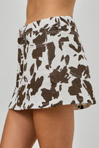 Low Waist Mini Skort | Mixtshop LLC