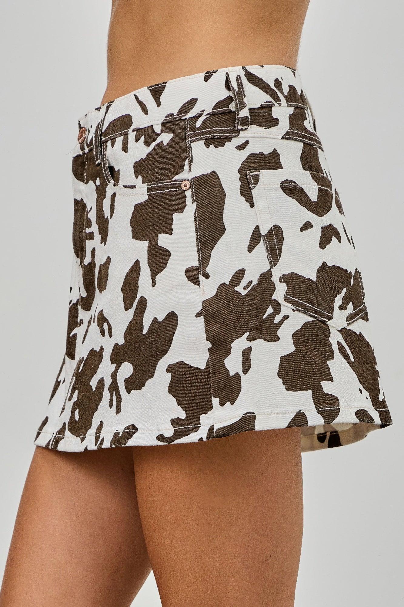 Low Waist Mini Skort | Mixtshop LLC