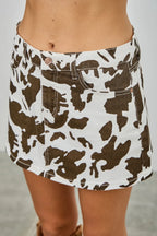 Low Waist Mini Skort | Mixtshop LLC