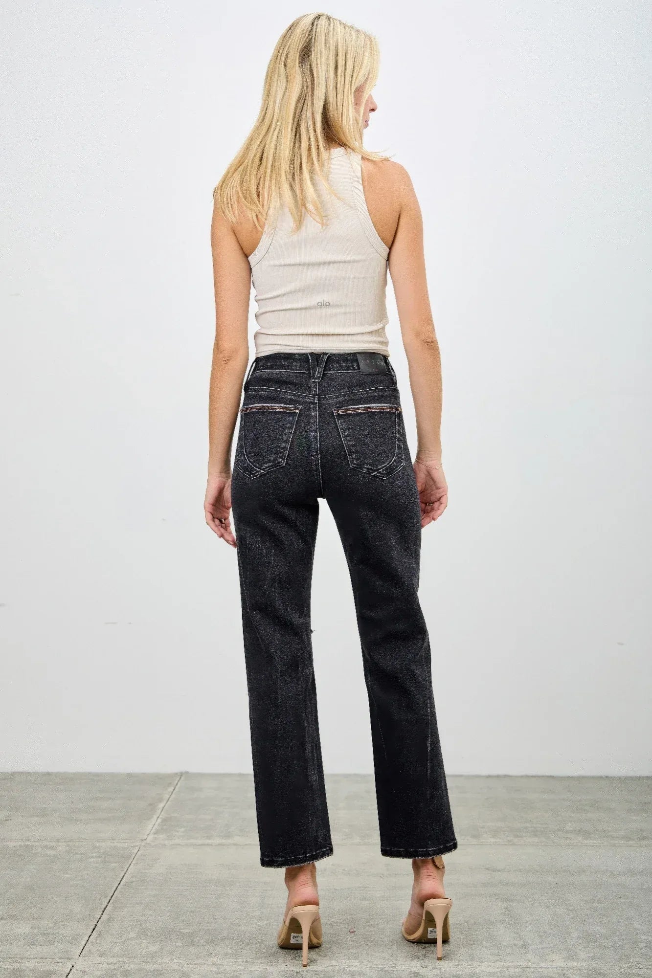 High Rise Slim Fit With Button Fly | Mixtshop LLC