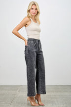 High Rise Wide Crop | Mixtshop LLC