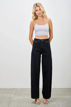 High Rise Straight With Front Lines | Mixtshop LLC