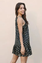 Sacred Tree Ruffle Bottom Dress | Mixtshop LLC