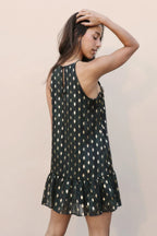 Sacred Tree Ruffle Bottom Dress | Mixtshop LLC