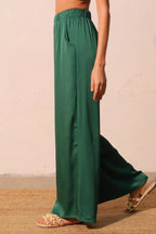 Washed Poly Silk Pocket Pants | Mixtshop LLC