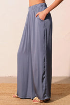 Washed Poly Silk Pocket Pants | Mixtshop LLC