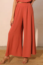 Matte Crepe Wide Leg Swing Pants | Mixtshop LLC