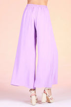 Matte Crepe Wide Leg Swing Pants | Mixtshop LLC