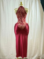 Crimson Lace Hourglass Dress | Mixtshop LLC