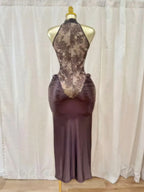 Crimson Lace Hourglass Dress | Mixtshop LLC