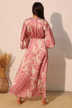 Dreaming Lily Satin Kimono Maxi Dress | Mixtshop LLC