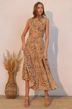 Wild Babe Tiered Maxi Skirt | Mixtshop LLC
