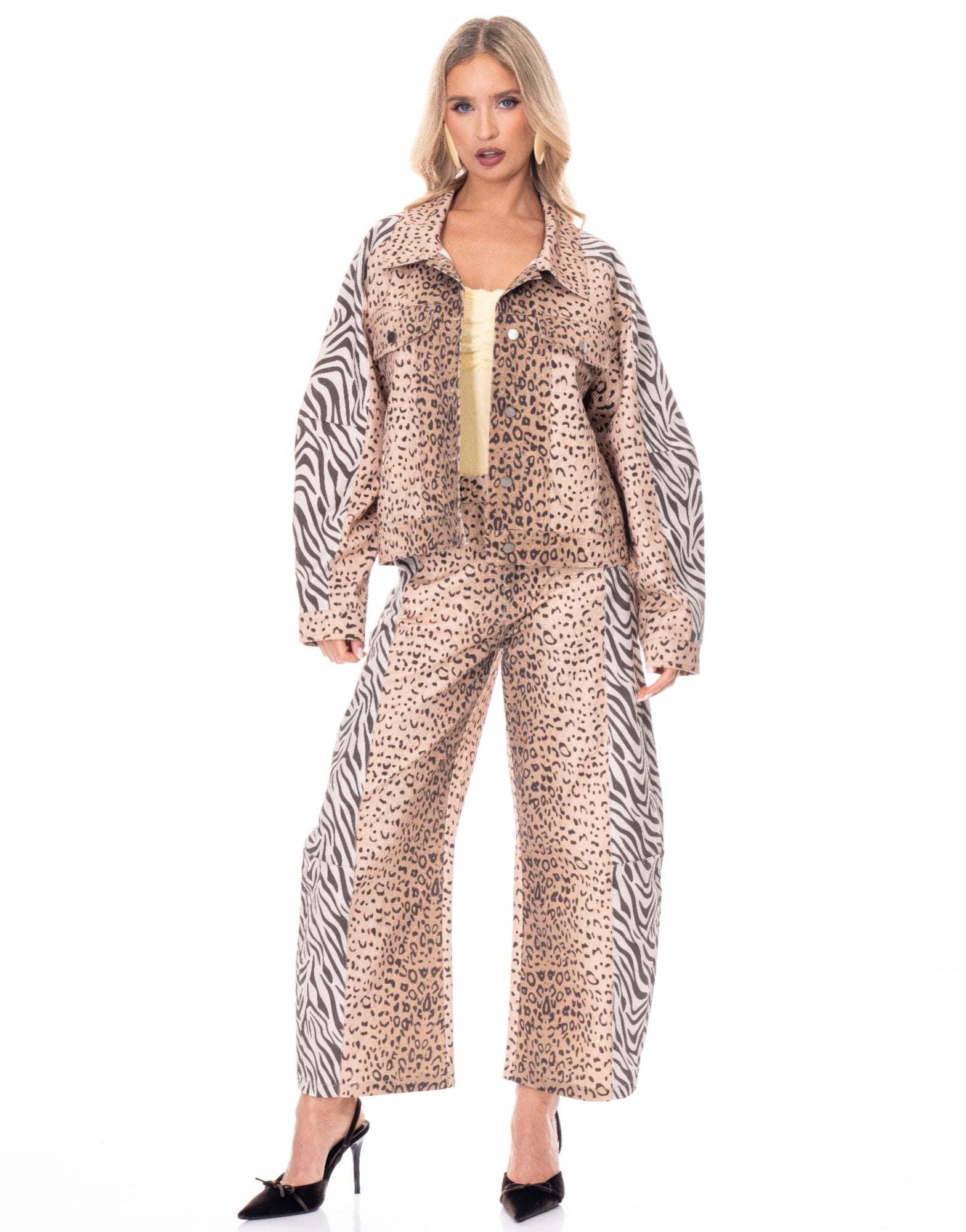 Cheetah Print Jacket Secondary image