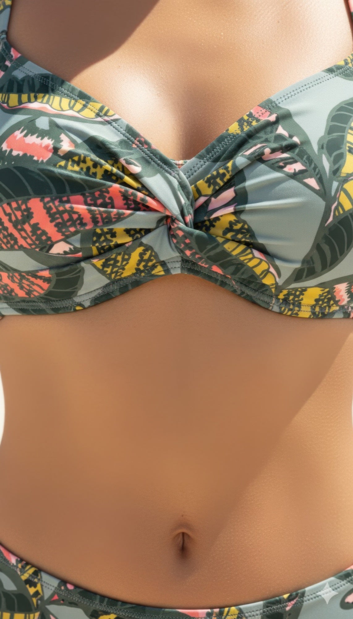Olive Jungle Bikini Set Secondary image