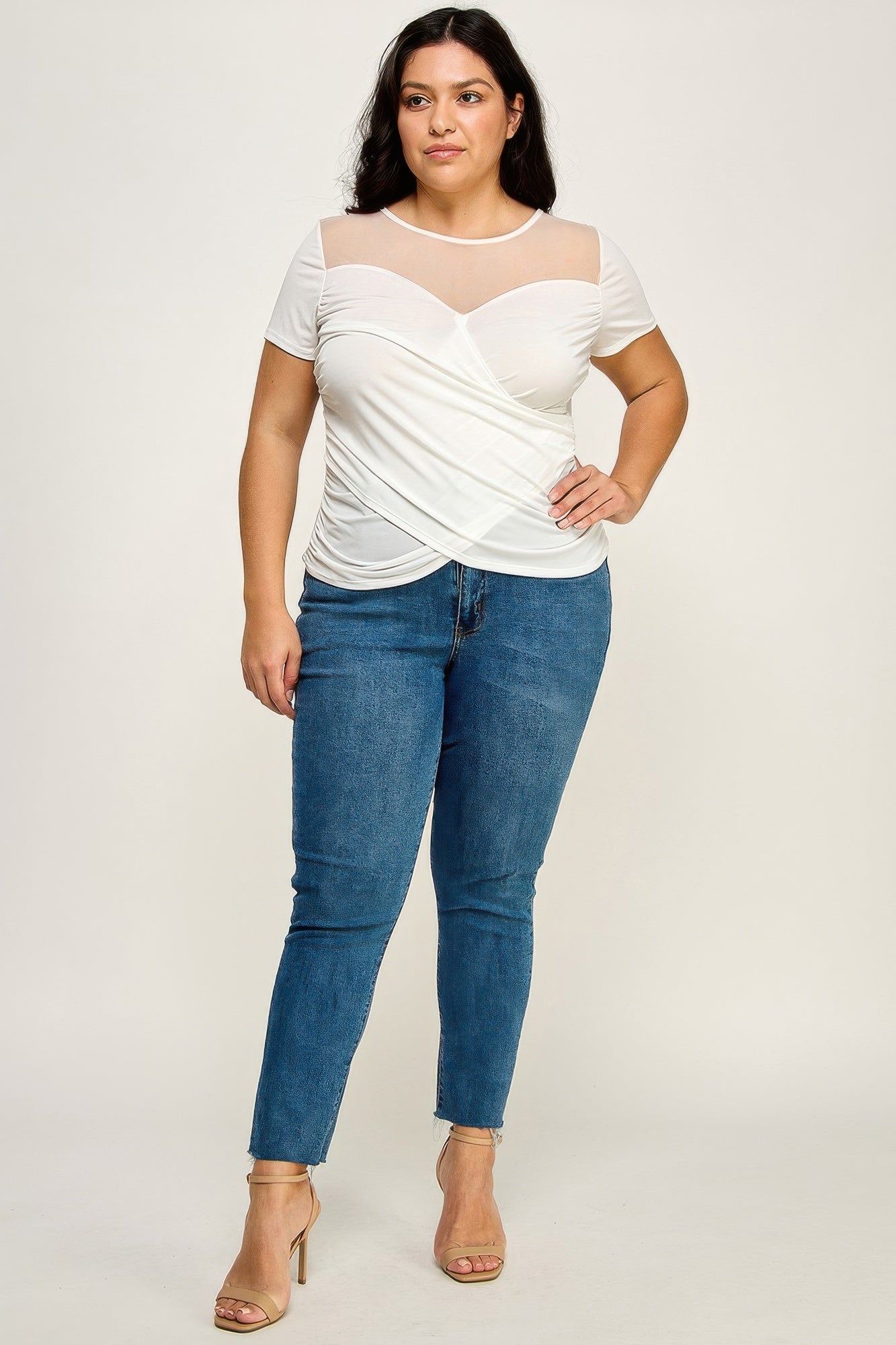 Mesh Wrap Top Secondary image
