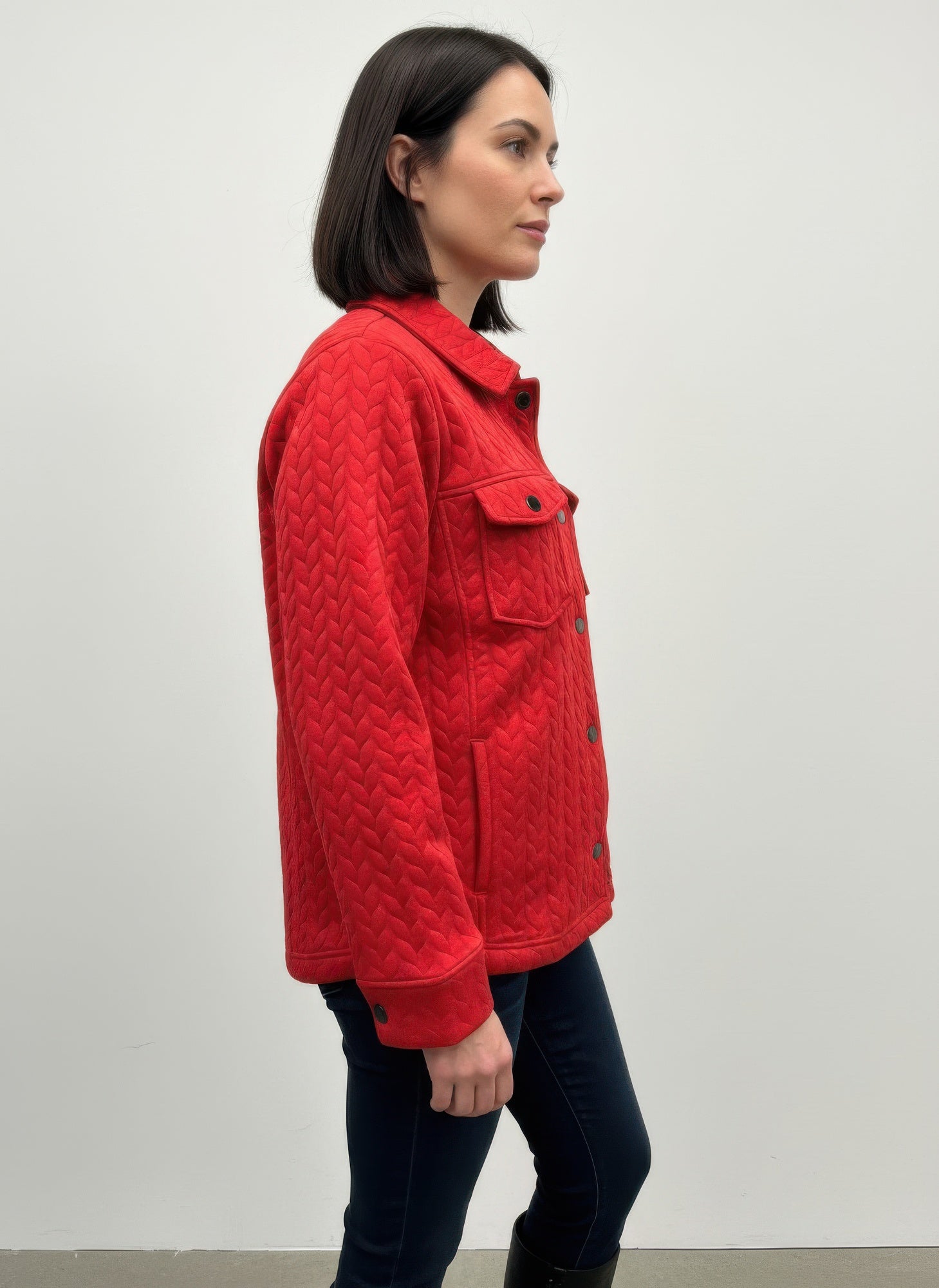 Onque Casual Textured Jacket Secondary image