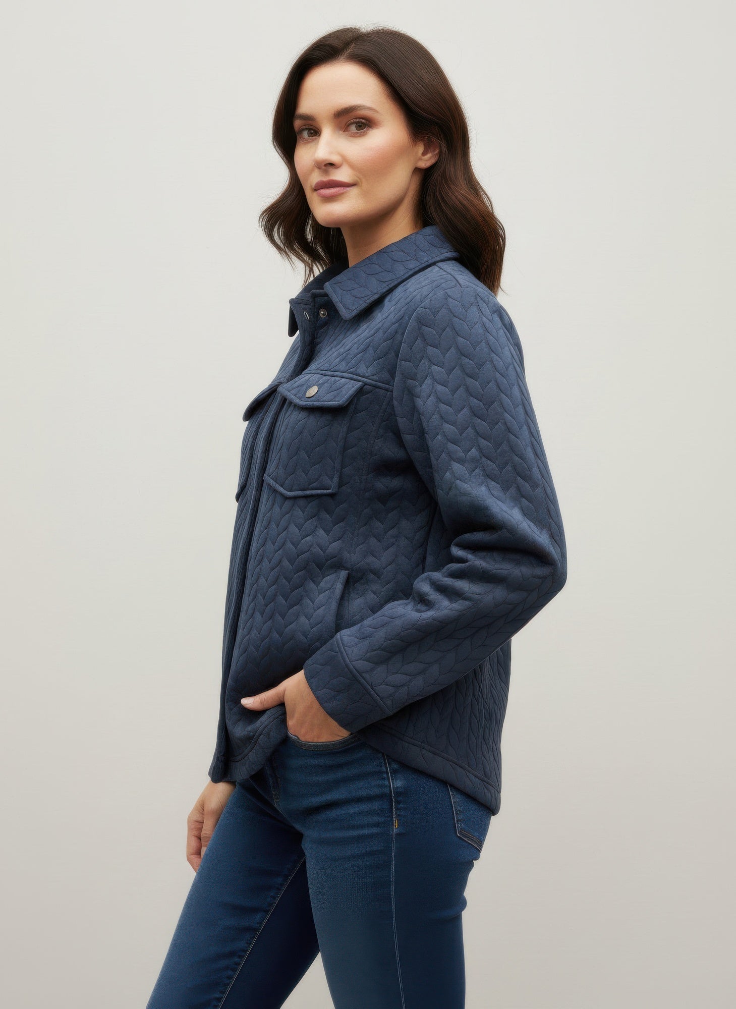 Onque Casual Textured Jacket Secondary image