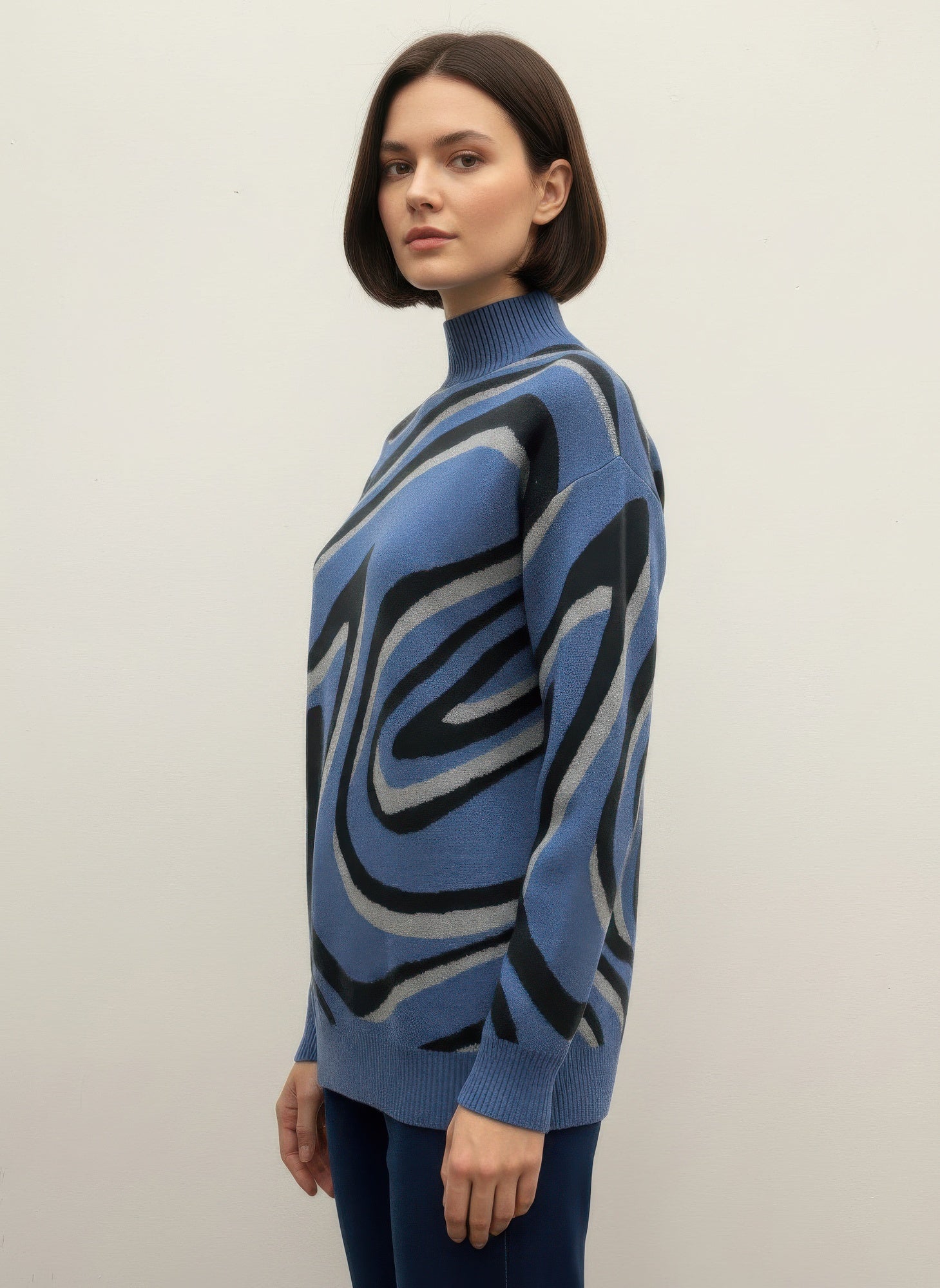 Ninety Printed Sweater Secondary image