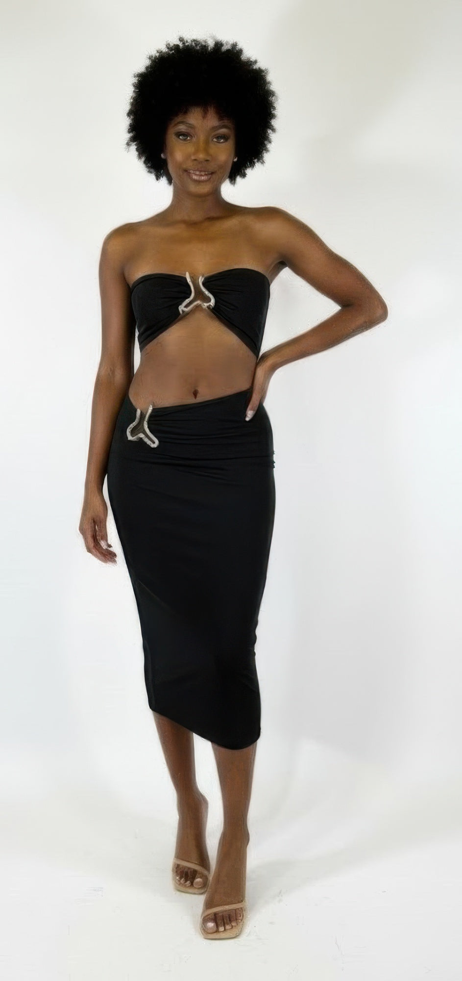 A Sharp Triangular Cutout Midi Secondary image
