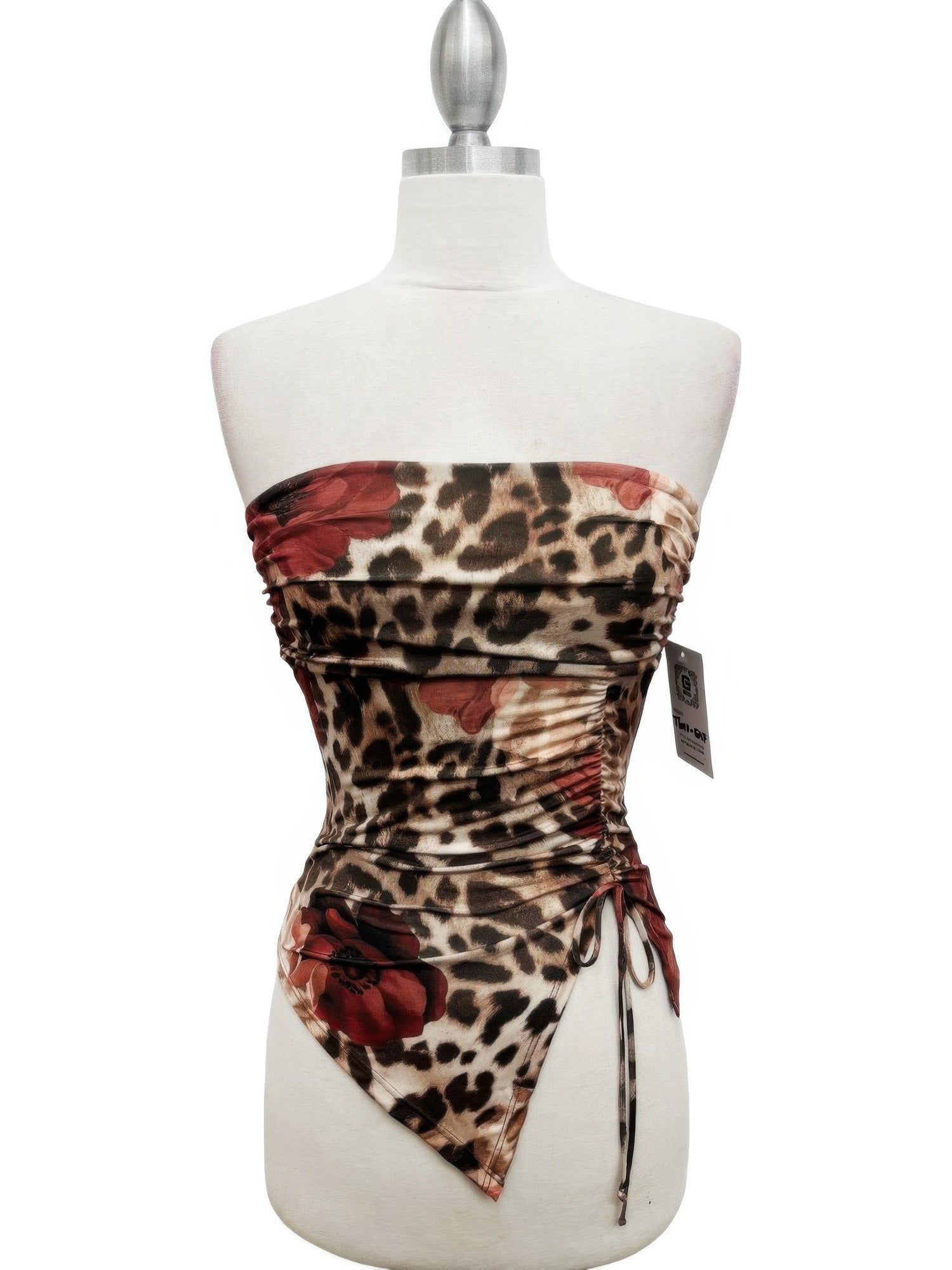 Savanna Rose Asymmetrical Tube Top Secondary image