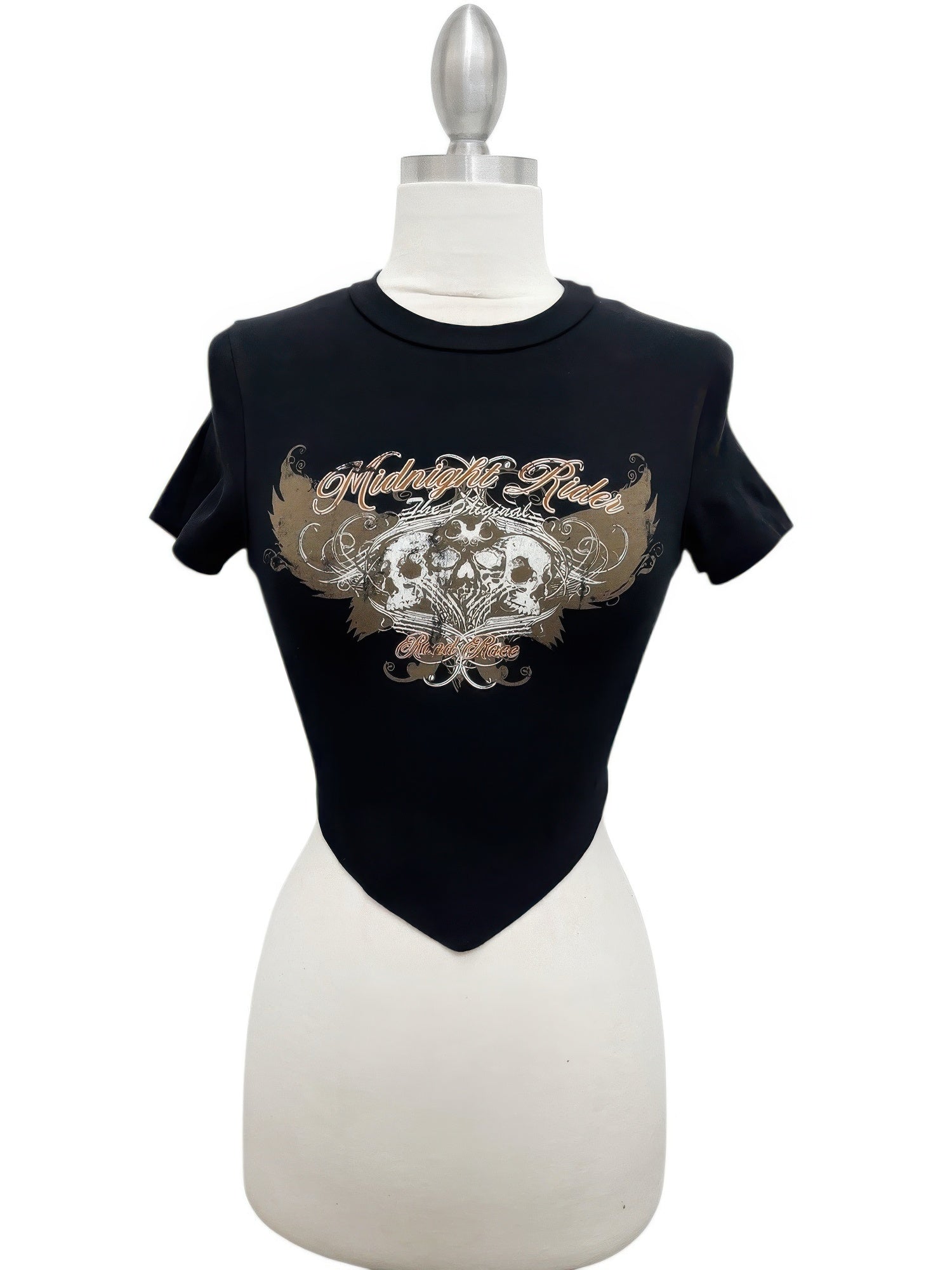 Midnight Rider Graphic Cropped Tee Secondary image