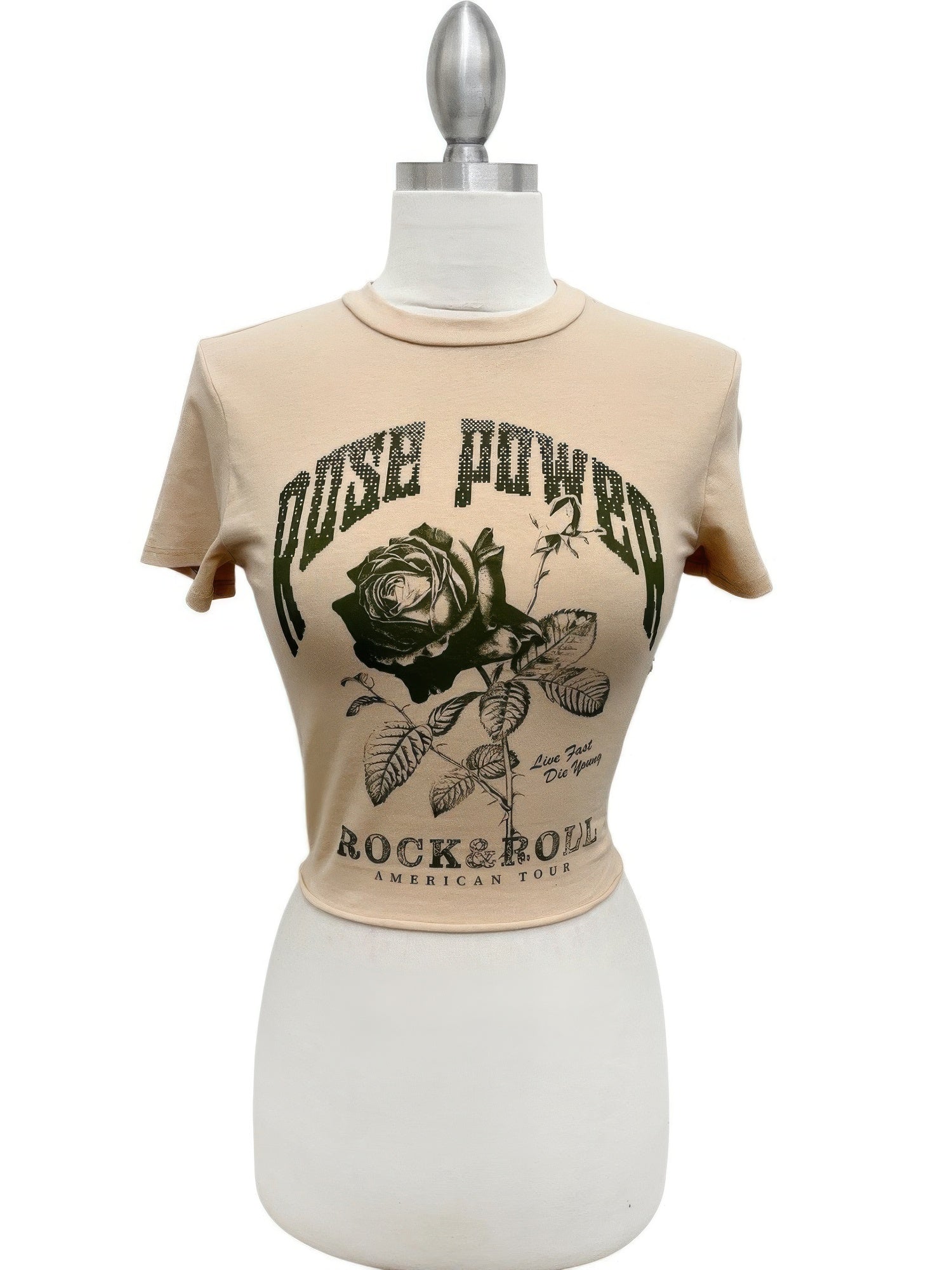 Rose Power Graphic Tee Secondary image