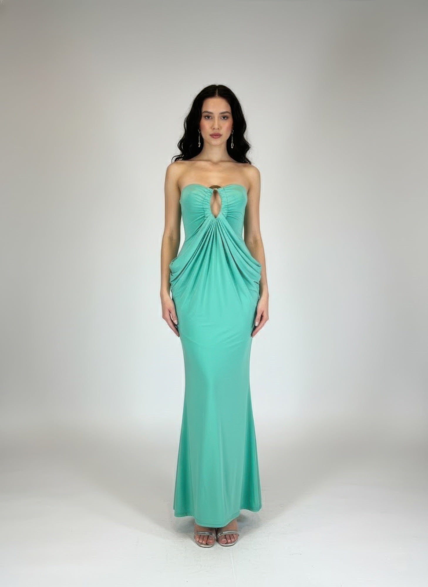 Glamour With Modern Construction Maxi Dress Secondary image