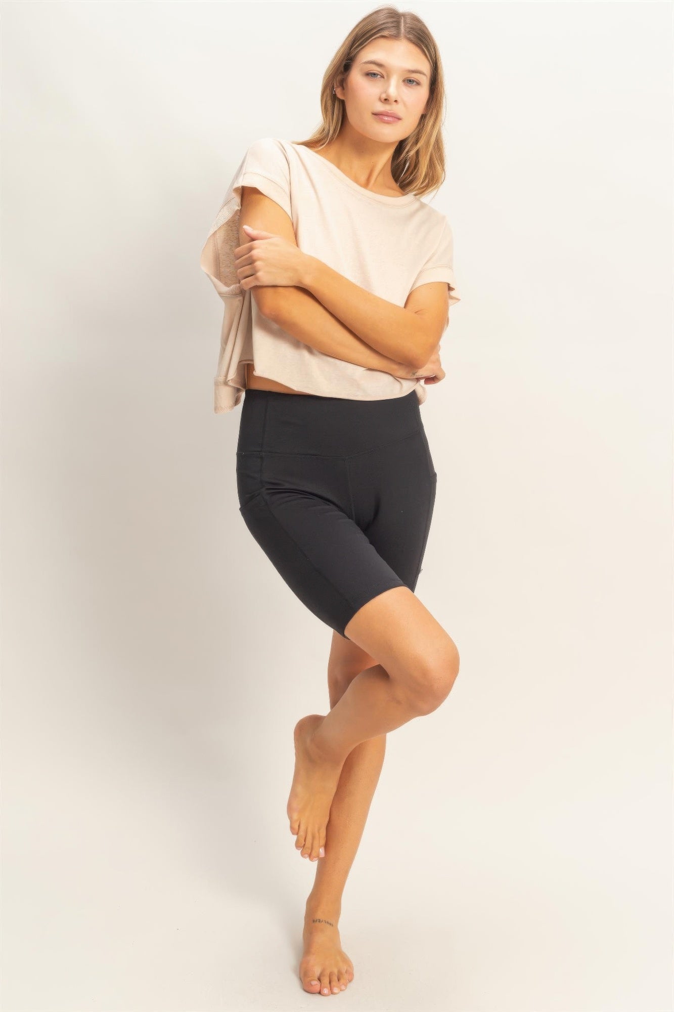 Boxy Crew Neck Top Secondary image