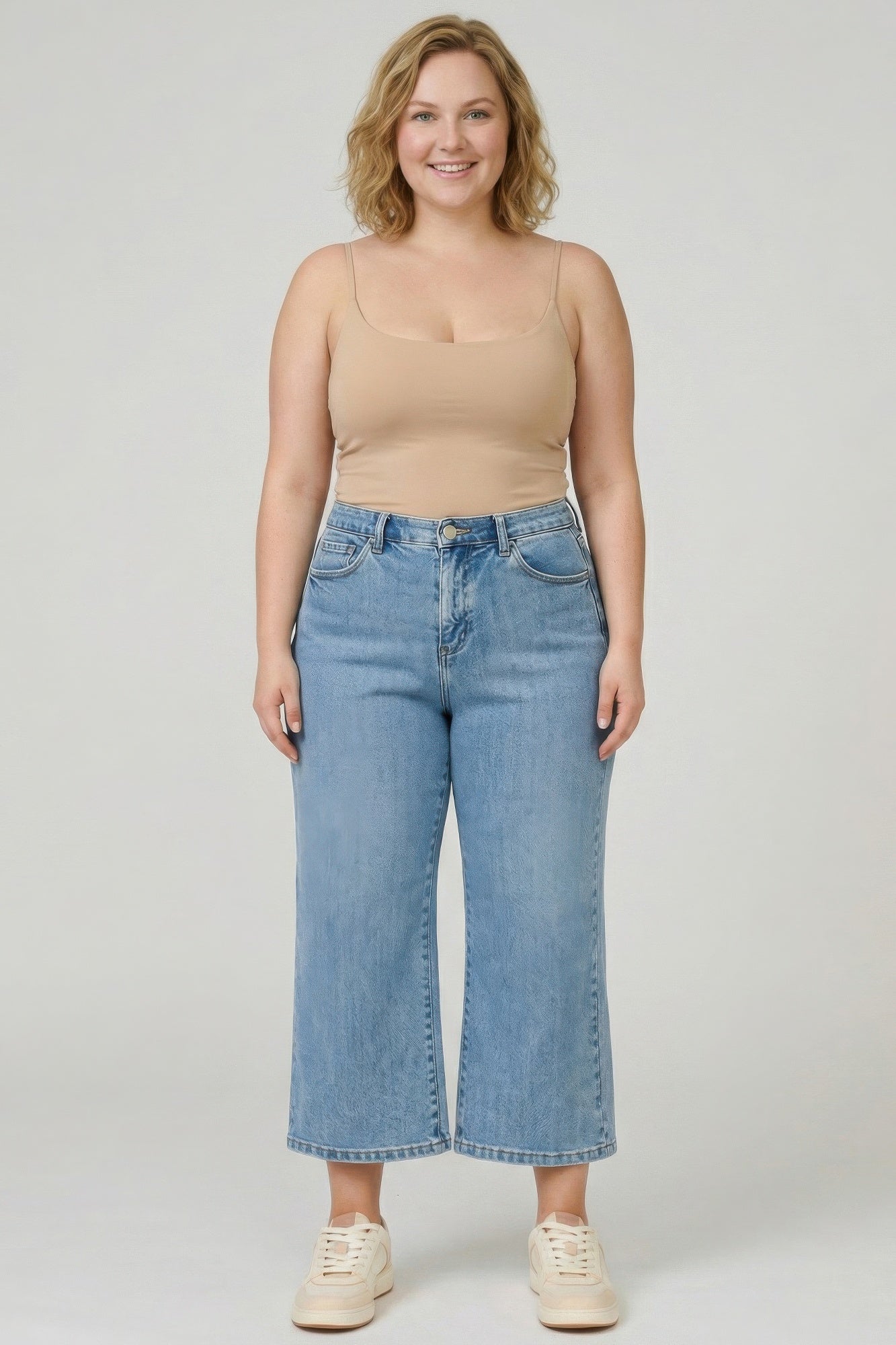 Plus Size High Rise Boot Cut Secondary image