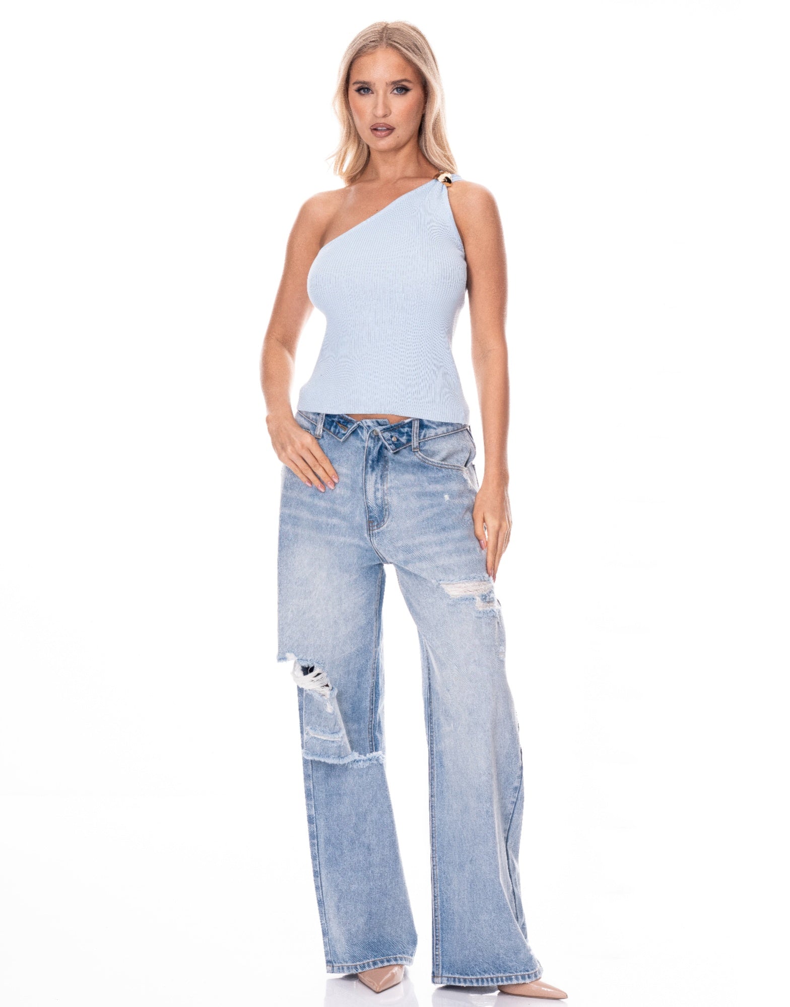 One Shoulder Top Secondary image