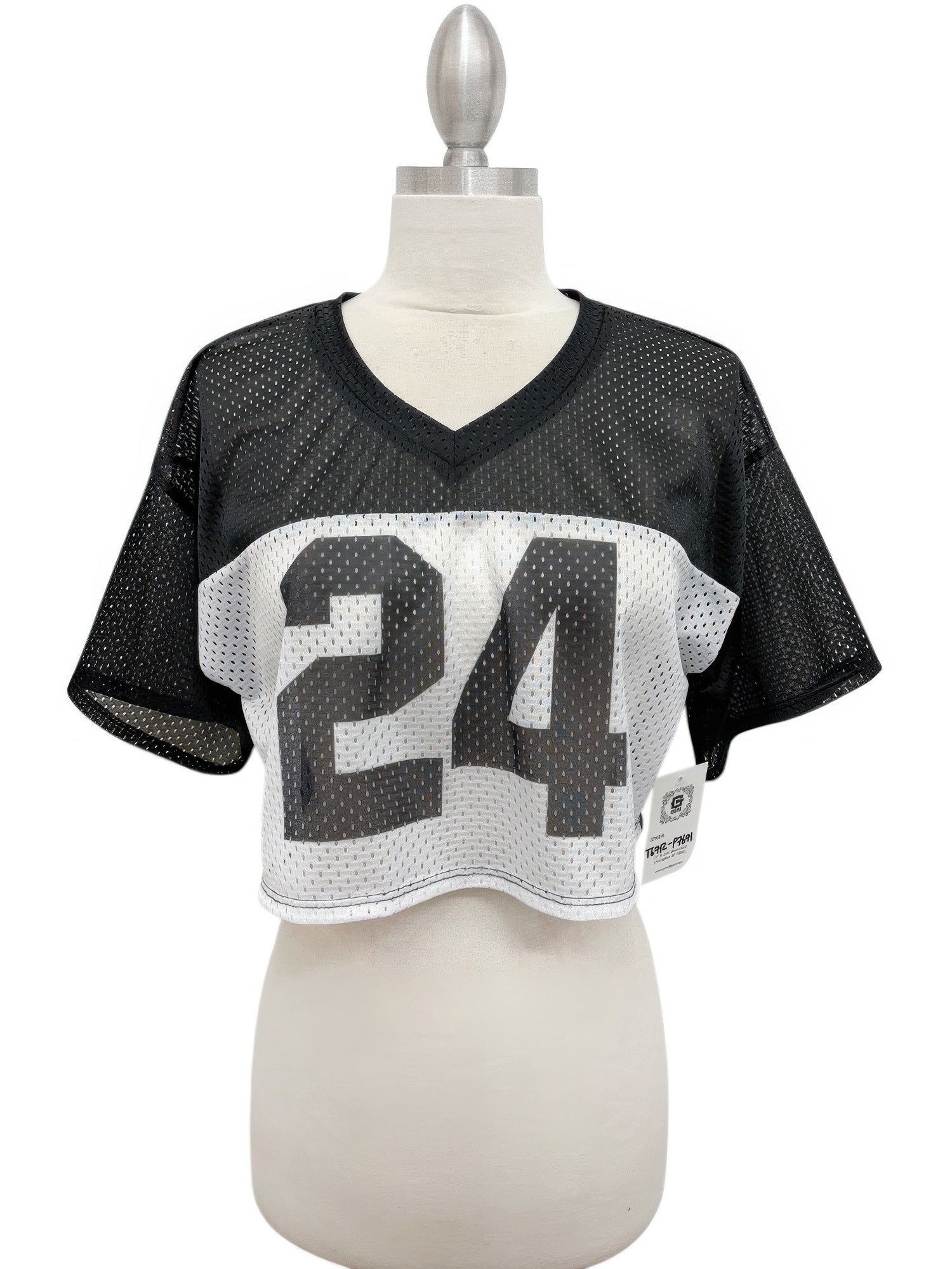 Varsity 24 Mesh Crop Jersey Top Secondary image
