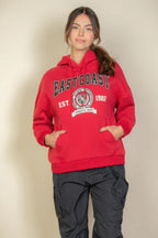Graphic Kangaroo Pocket Drawstring Hoodie | Mixtshop LLC