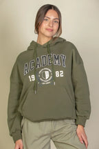 Graphic Kangaroo Pocket Drawstring Hoodie | Mixtshop LLC