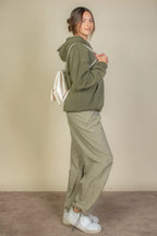 Graphic Kangaroo Pocket Drawstring Hoodie | Mixtshop LLC