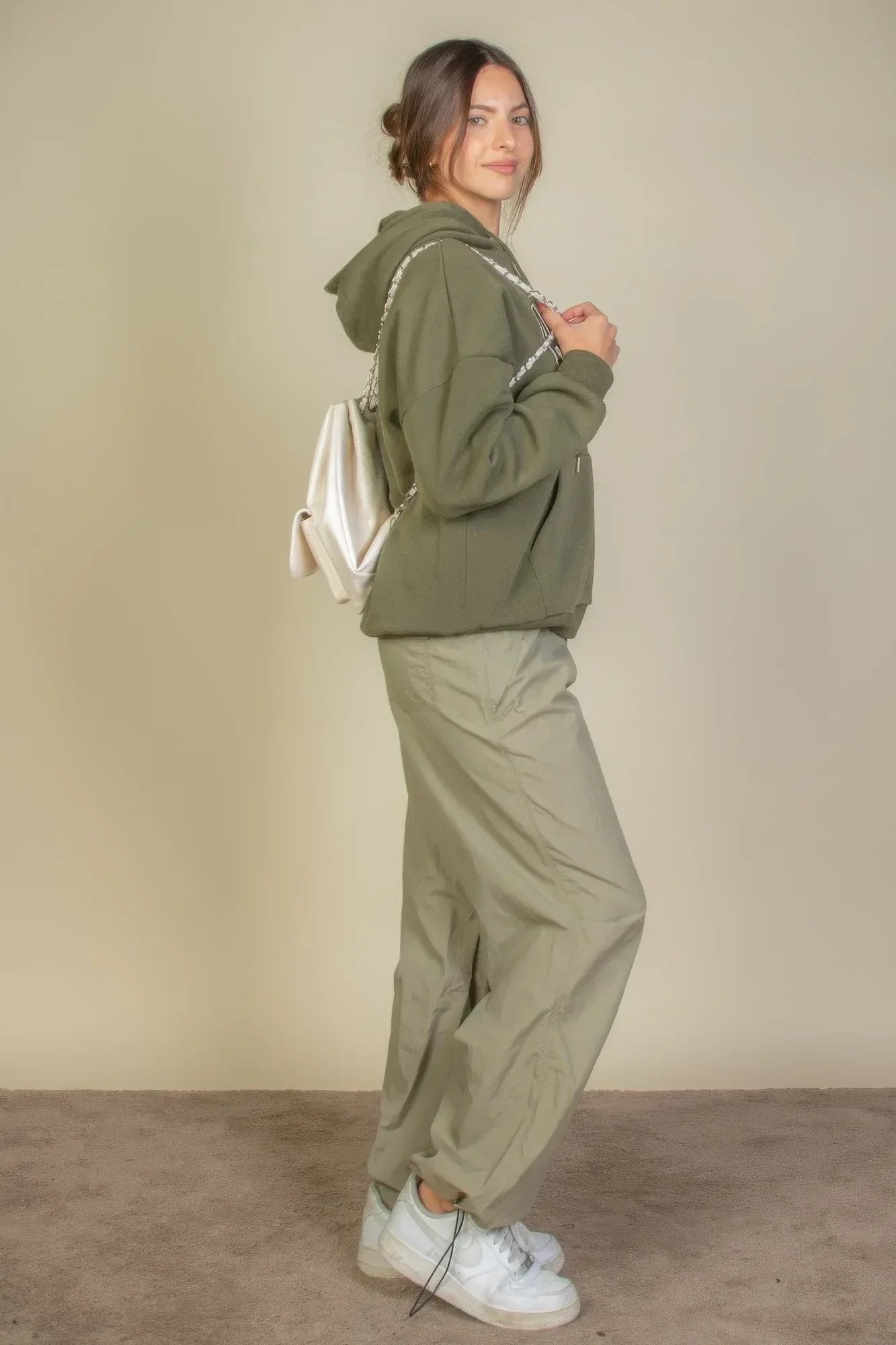 Graphic Kangaroo Pocket Drawstring Hoodie | Mixtshop LLC
