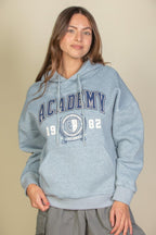 Graphic Kangaroo Pocket Drawstring Hoodie | Mixtshop LLC