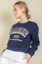 Graphic Drop Shoulder Sweatshirt | Mixtshop LLC